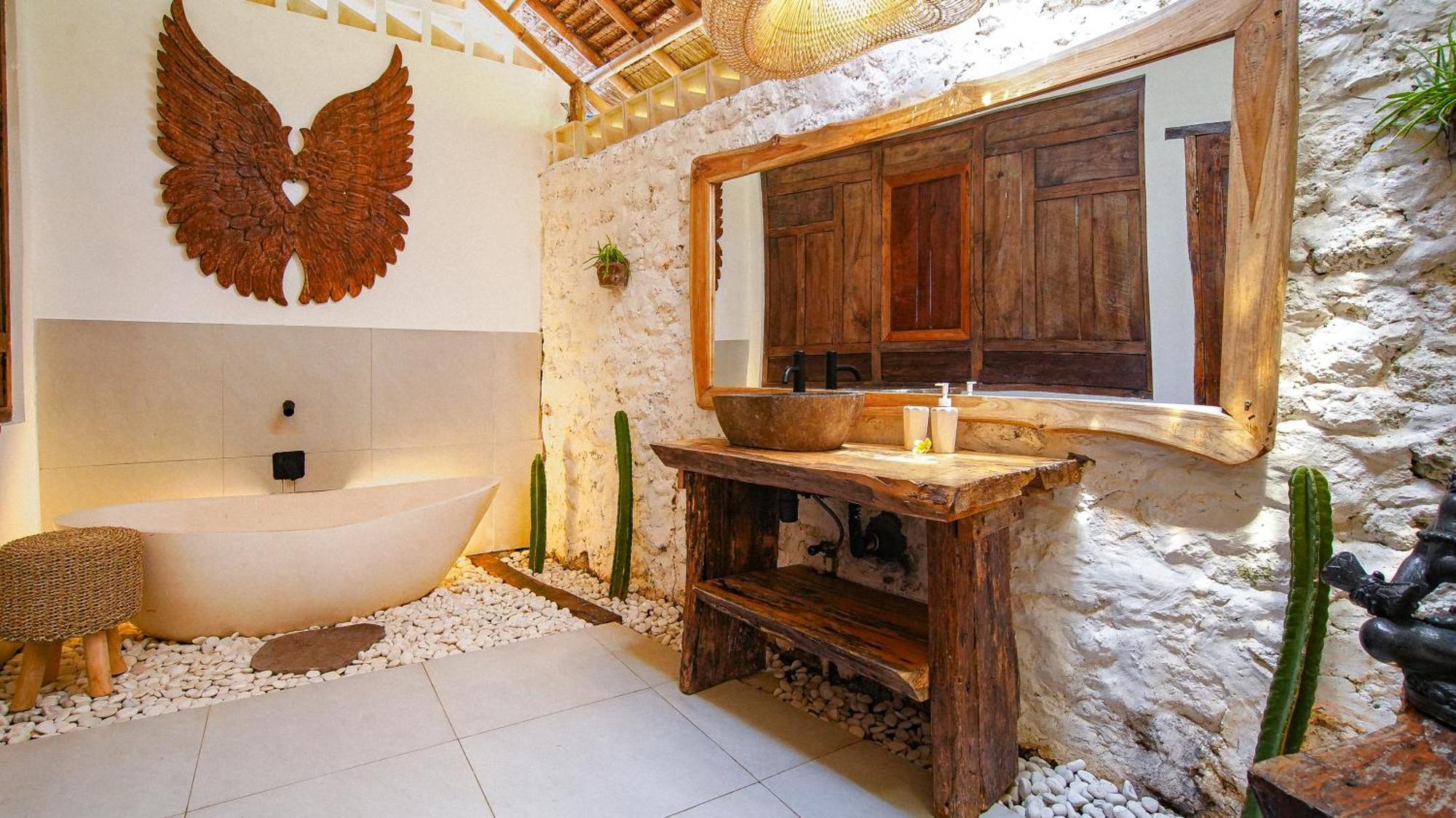Uluwatu Alma Cottage 1 - Cozy 01 Bed With Private Pool מראה חיצוני תמונה