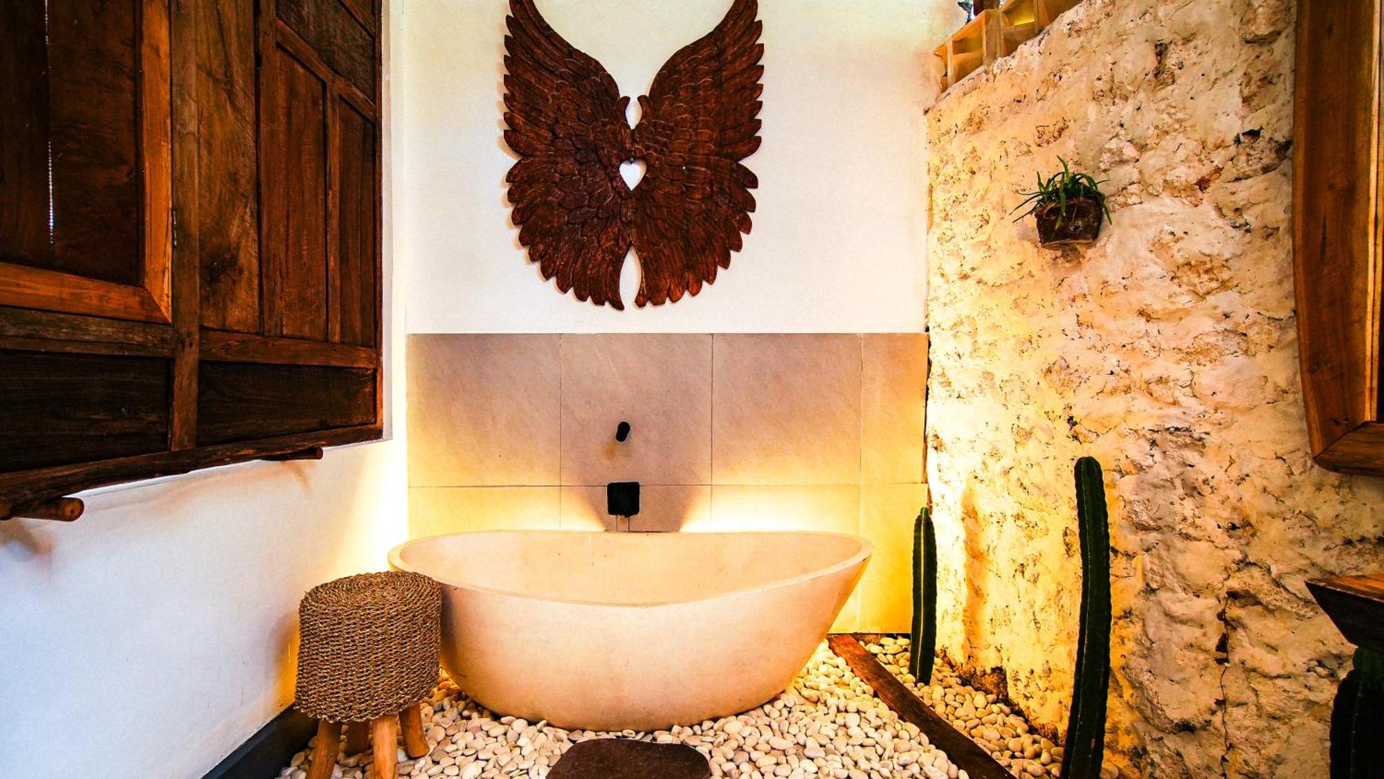 Uluwatu Alma Cottage 1 - Cozy 01 Bed With Private Pool מראה חיצוני תמונה